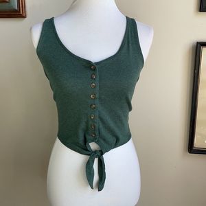 American Eagle Tie Up Crop Top